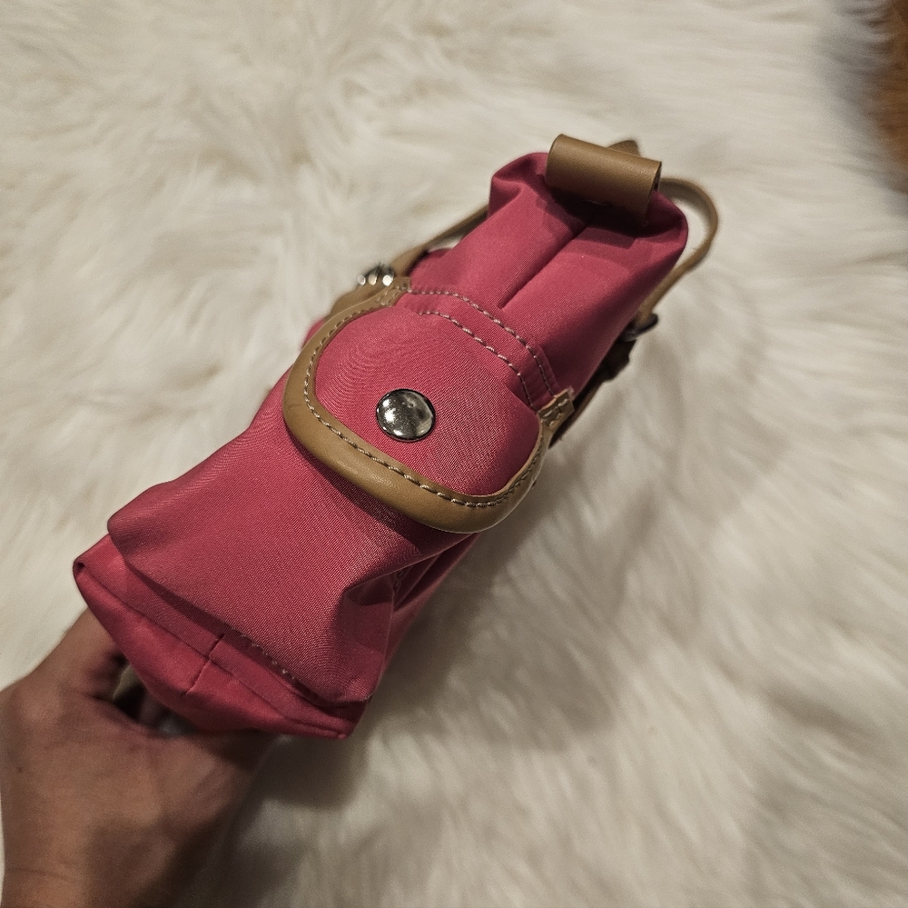 Vintage Pink Nylon Mini Handbag - Picture 10 of 16
